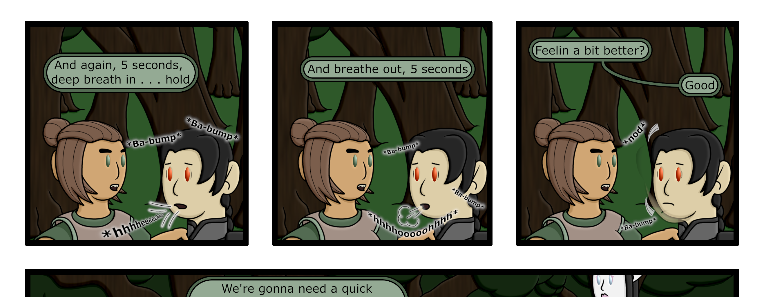 The A Squad - Episode 22, Page 1: Breathe