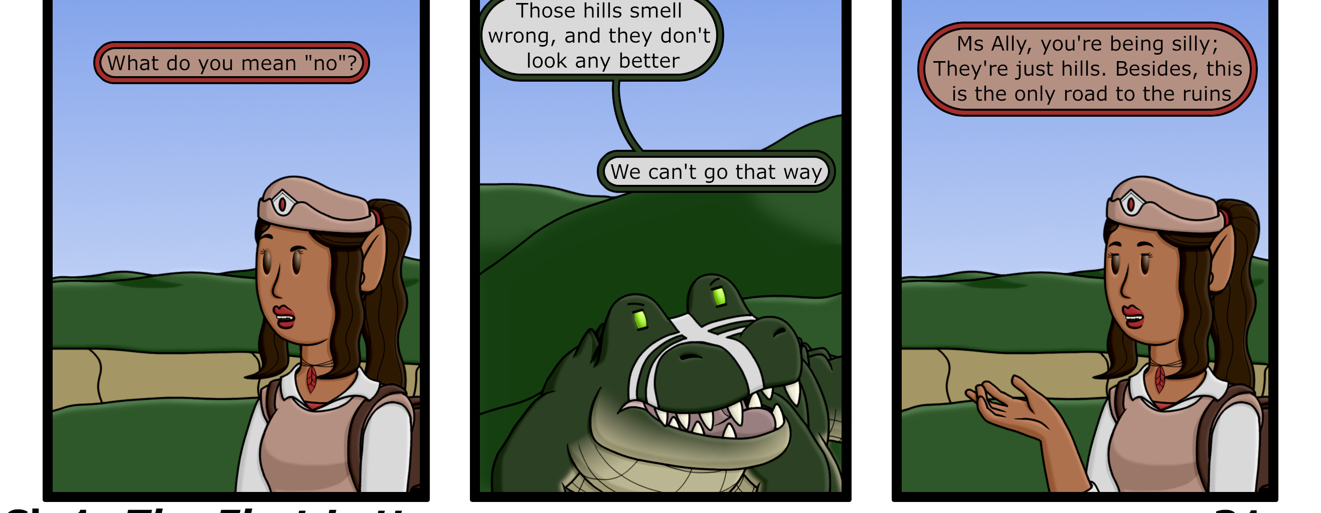 The A Squad - Episode 32, Page 1: Silly Ally