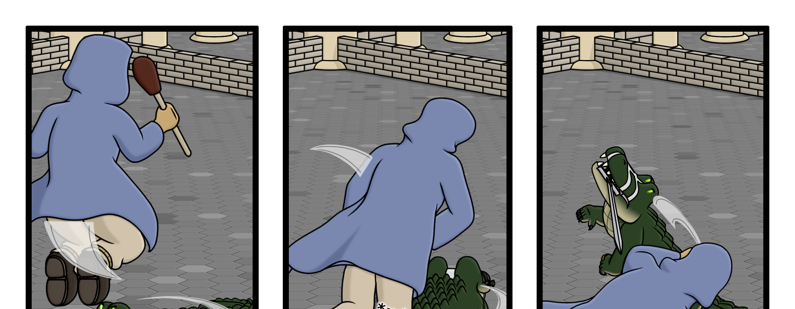 The A Squad - Episode 44, Page 1: Action Gator