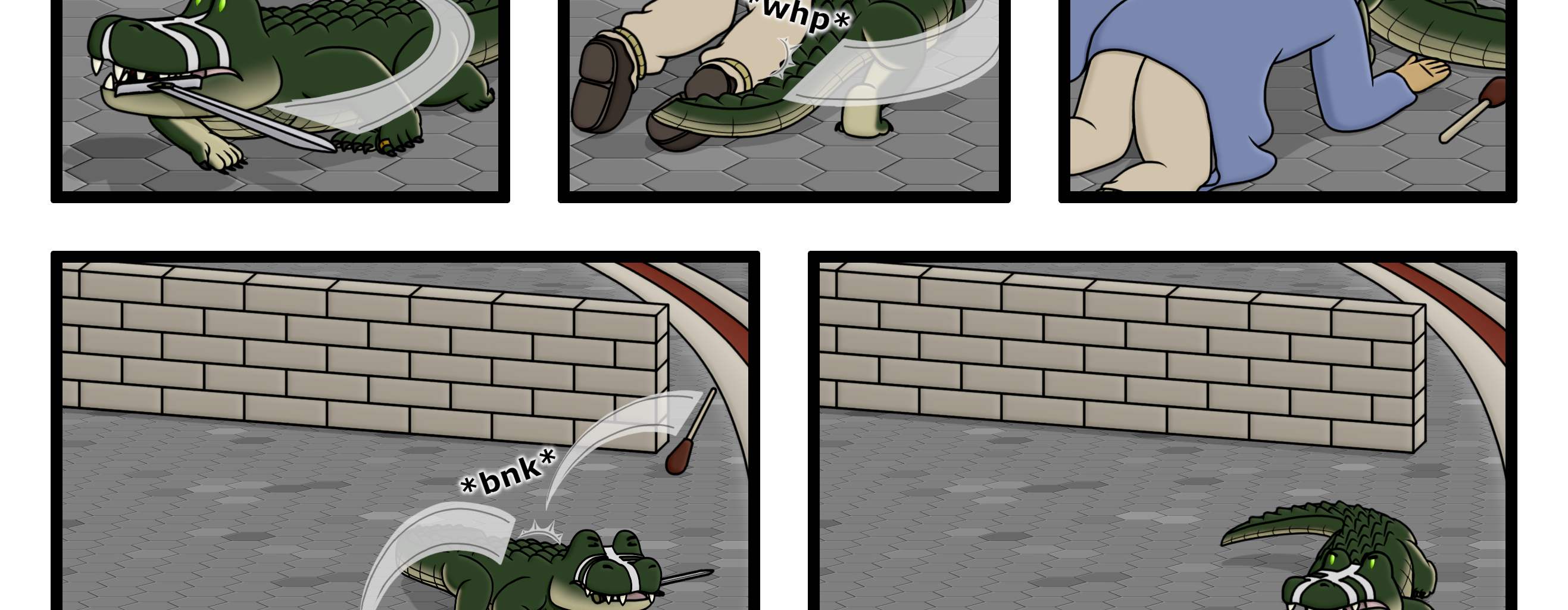 The A Squad - Episode 44, Page 1: Action Gator