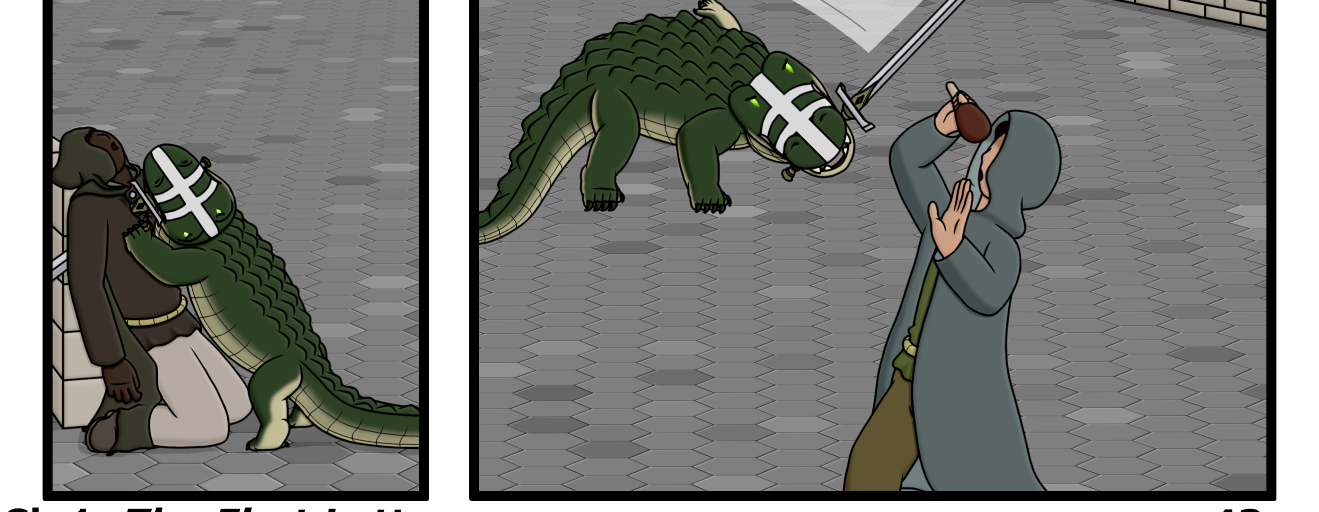 The A Squad - Episode 44, Page 1: Action Gator