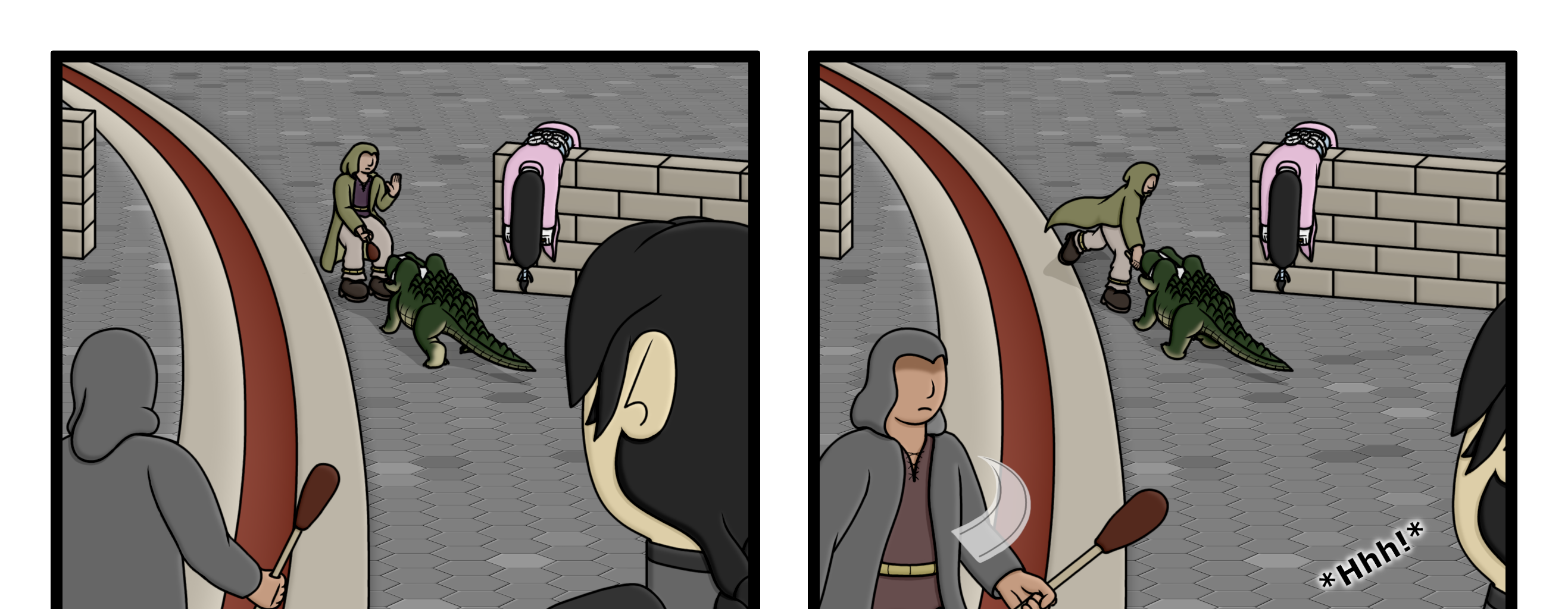 The A Squad - Episode 46, Page 1: Against The Wall