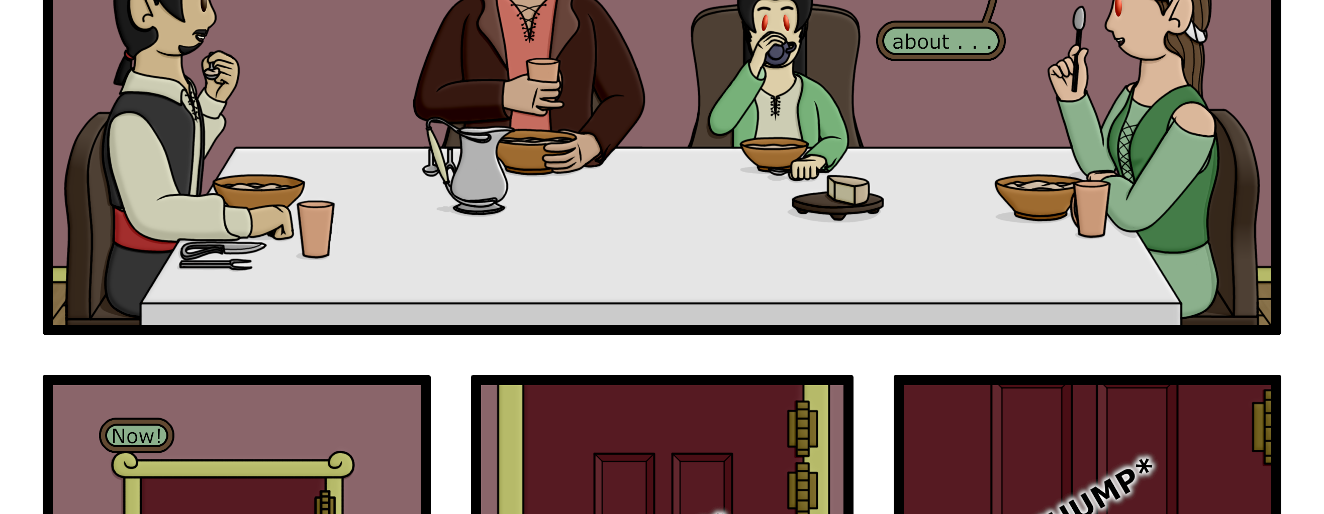 The A Squad - Episode 49, Page 1: Knock At The Door