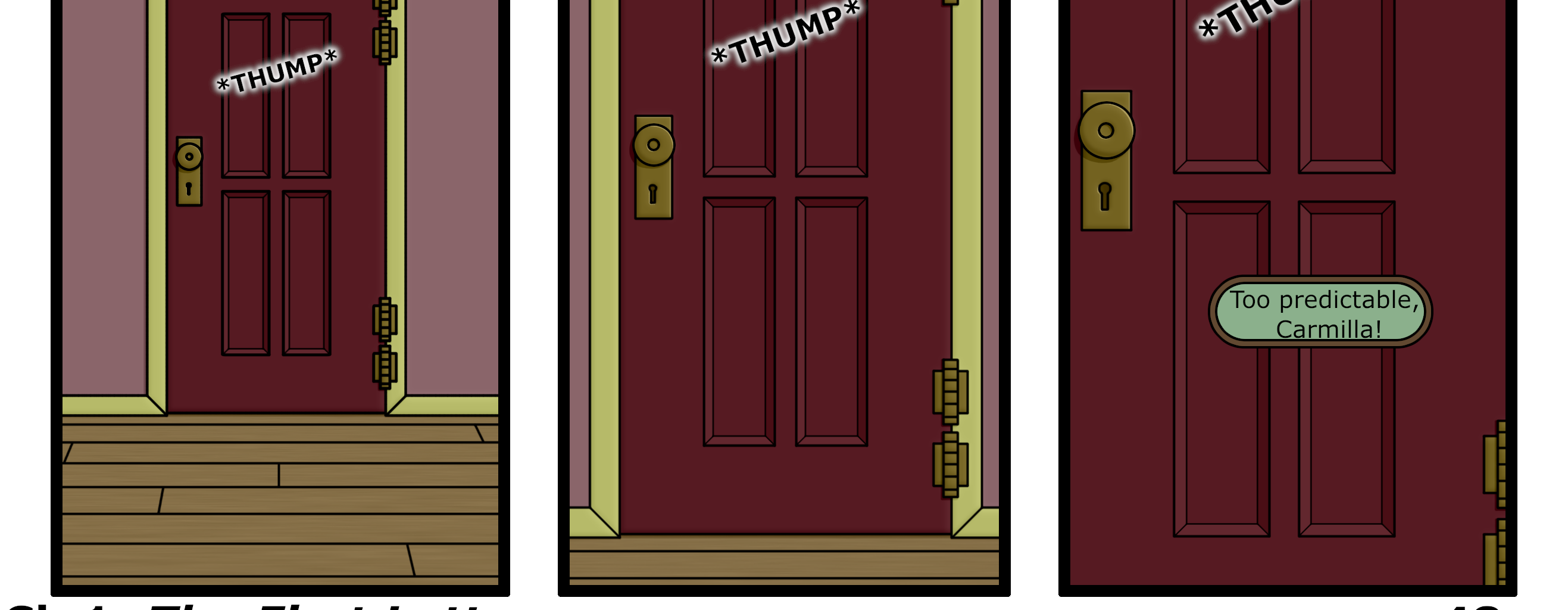 The A Squad - Episode 49, Page 1: Knock At The Door