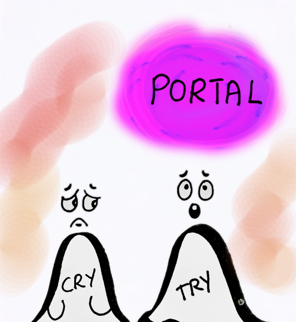 World of Letters - Episode 1, Page 7: Meet TRY and CRY