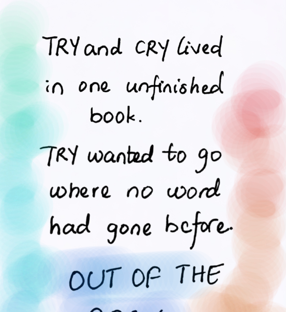 World of Letters - Episode 1, Page 18: Meet TRY and CRY