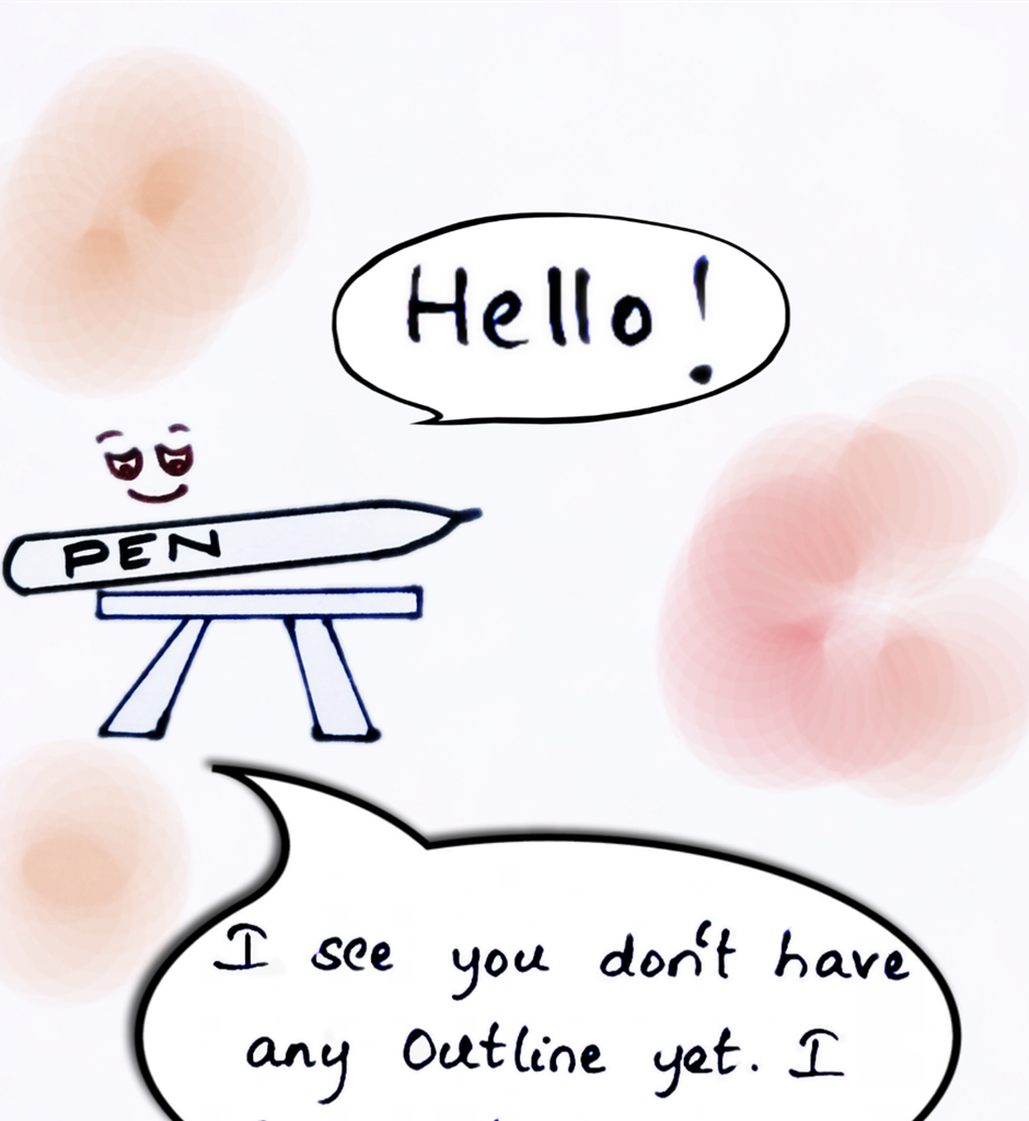 World of Letters - Episode 6, Page 9: OUTLINES