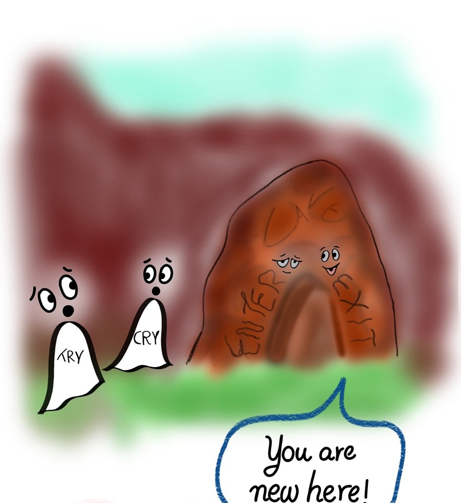 World of Letters - Episode 13, Page 3: Cave of READERS