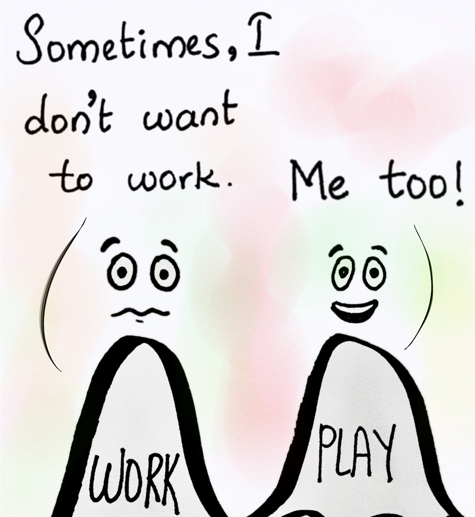 WORK PLAY Daily - Episode 4, Page 2: Don't want to work