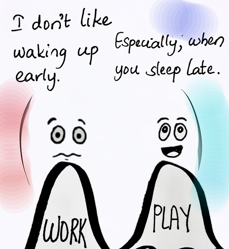 WORK PLAY Daily - Episode 14, Page 2: Sleep late