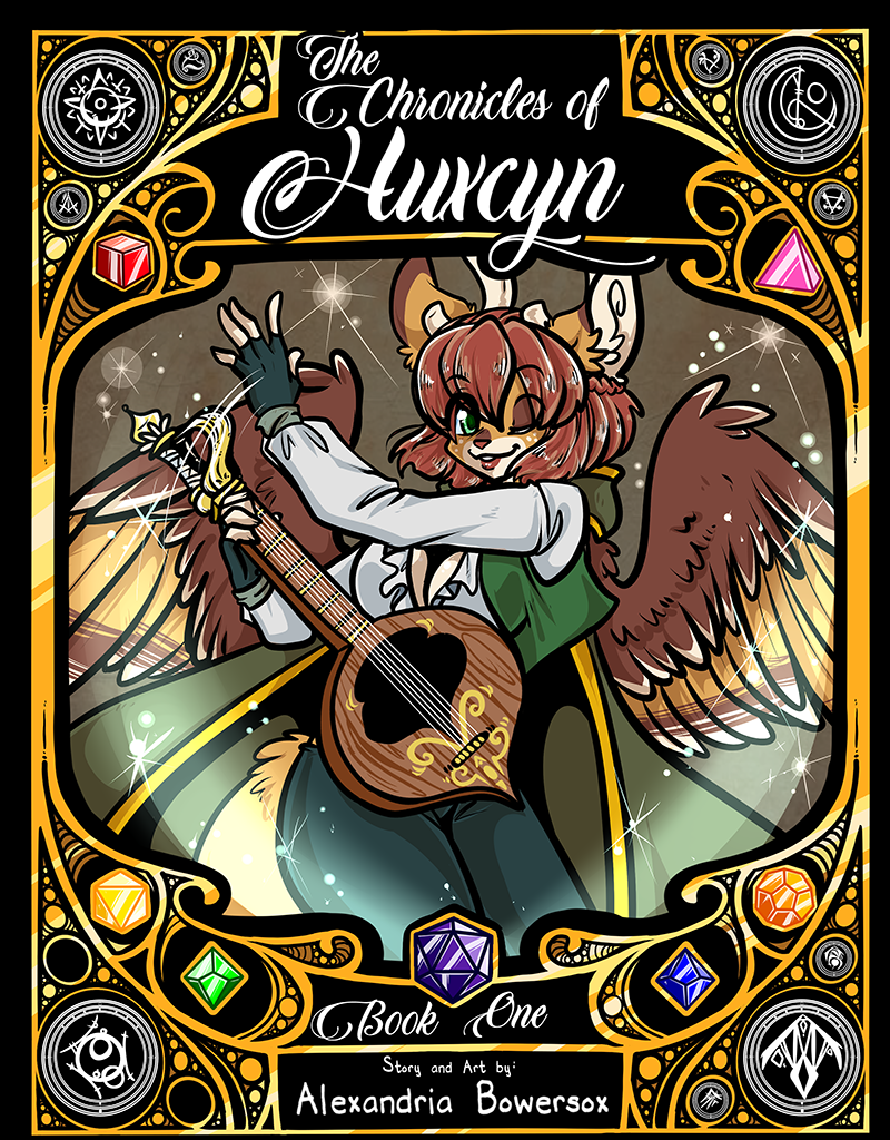 The Chronicles of Huxcyn - Episode 1, Page 1: TCoH - Cover Page