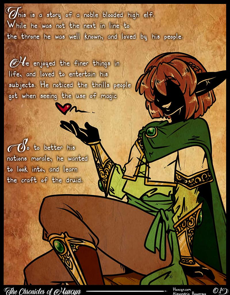 The Chronicles of Huxcyn - Episode 2, Page 1: TCoH - Prologue 01