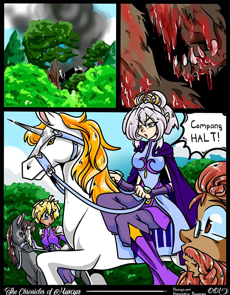 The Chronicles of Huxcyn - Episode 9, Page 1: TCoH - Chapter 1 Pg 01