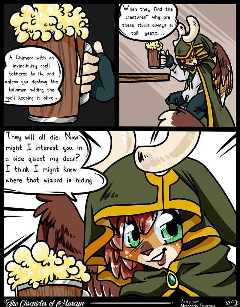 The Chronicles of Huxcyn - Episode 21, Page 1: TCoH - Chapter 1 Pg 13