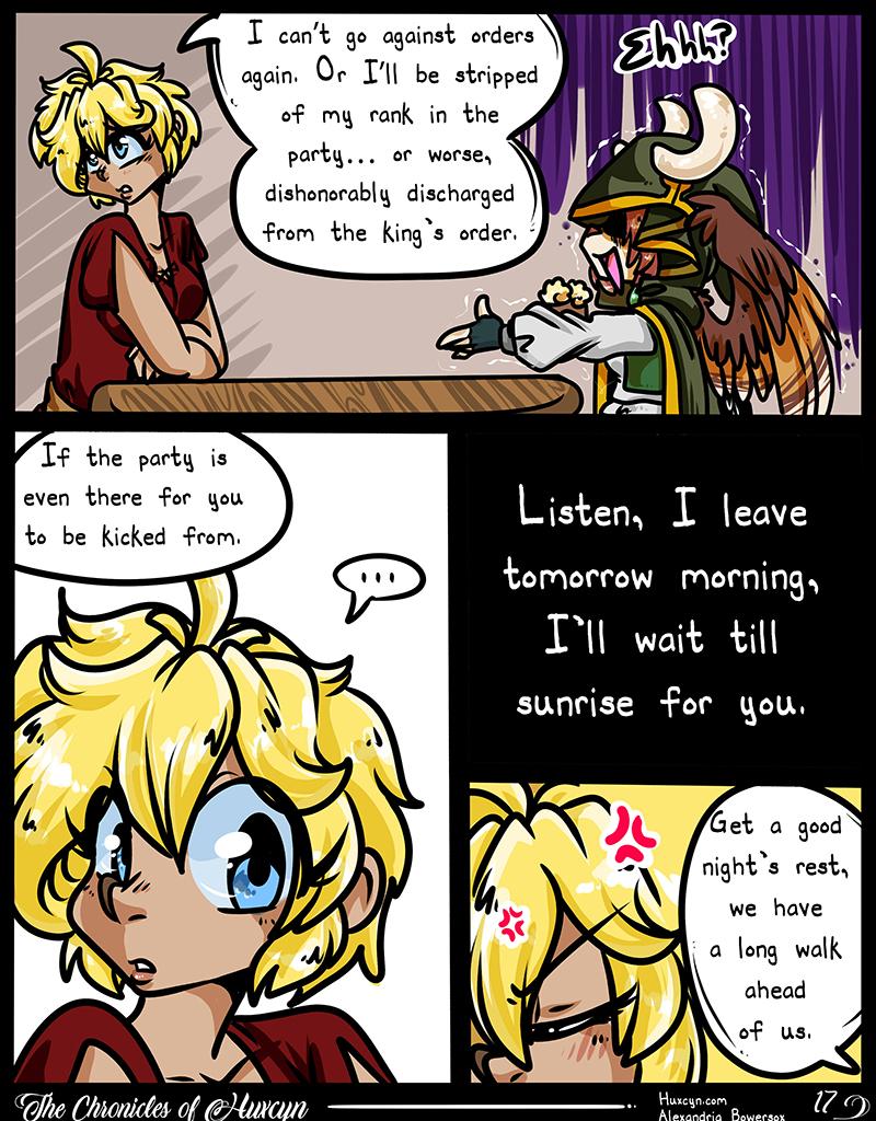 The Chronicles of Huxcyn - Episode 25, Page 1: TCoH - Chapter 1 Pg 17