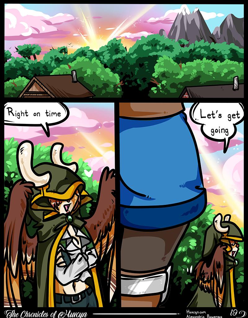 The Chronicles of Huxcyn - Episode 27, Page 1: TCoH - Chapter 1 Pg 19