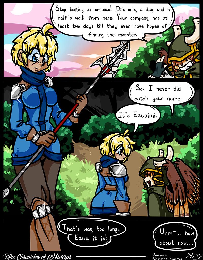 The Chronicles of Huxcyn - Episode 28, Page 1: TCoH - Chapter 1 Pg 20