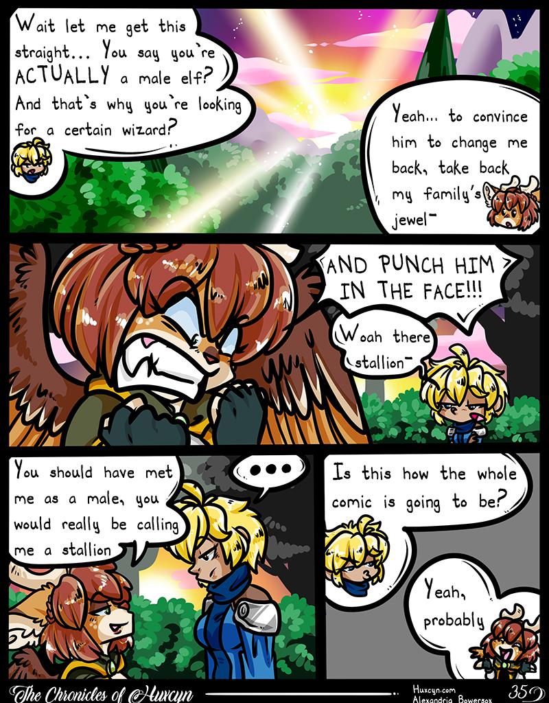 The Chronicles of Huxcyn - Episode 44, Page 1: TCoH - Chapter 2 Pg 15