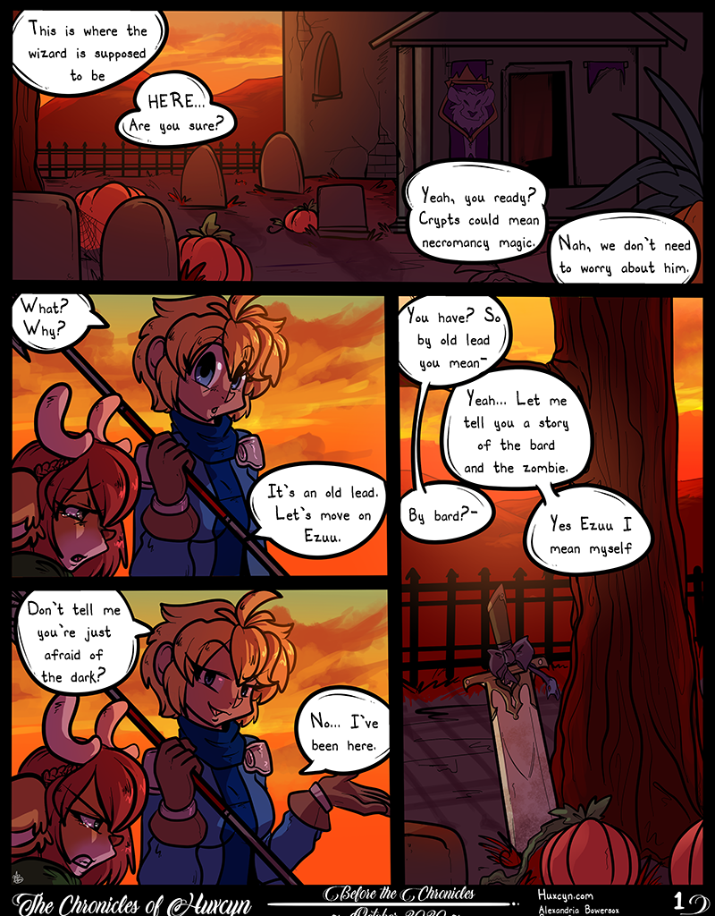 The Chronicles of Huxcyn - Episode 71, Page 1: TCoH - Special Chapter 1 Page 01