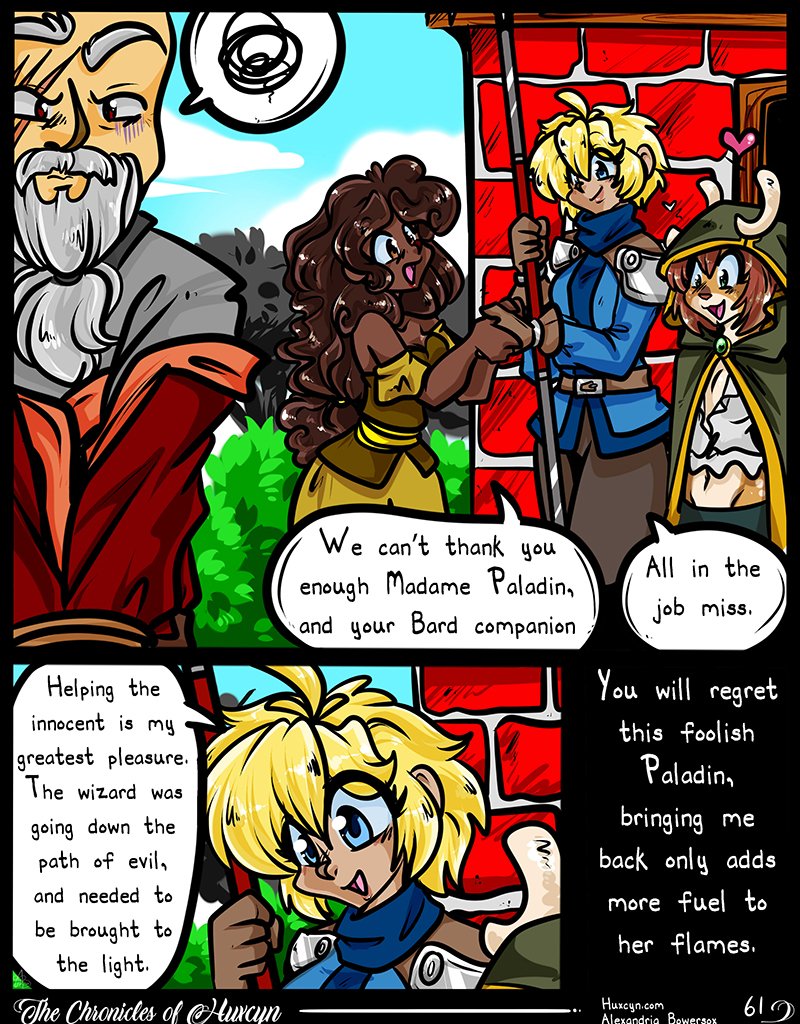 The Chronicles of Huxcyn - Episode 100, Page 1: TCoH - Chapter 4 Pg 01