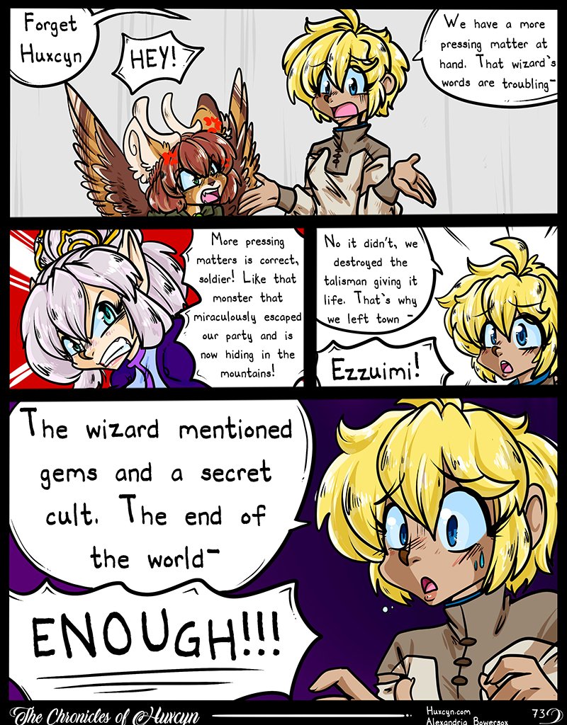 The Chronicles of Huxcyn - Episode 112, Page 1: TCoH - Chapter 4 Pg 13