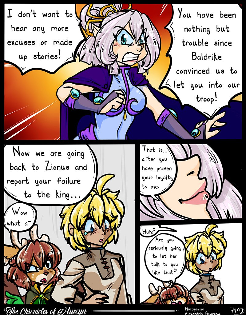 The Chronicles of Huxcyn - Episode 113, Page 1: TCoH - Chapter 4 Pg 14