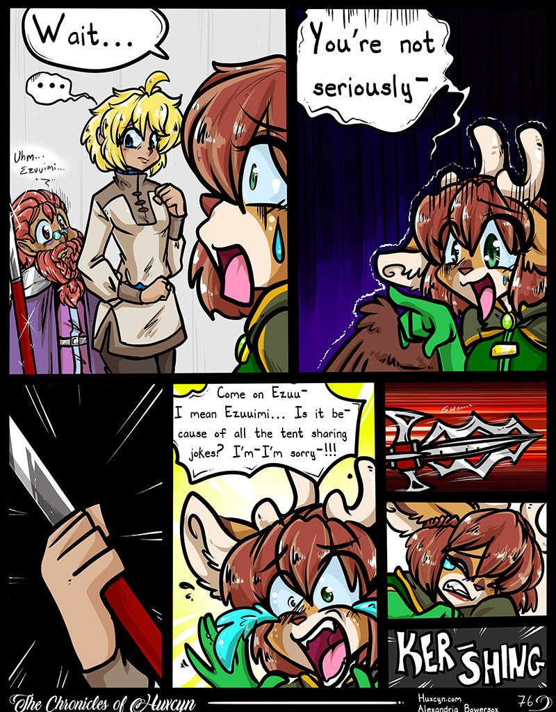 The Chronicles of Huxcyn - Episode 115, Page 1: TCoH - Chapter 4 Pg 16