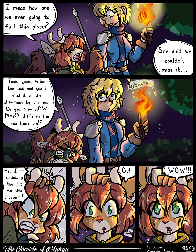 The Chronicles of Huxcyn - Episode 123, Page 1: TCoH - Chapter 5 Pg 03