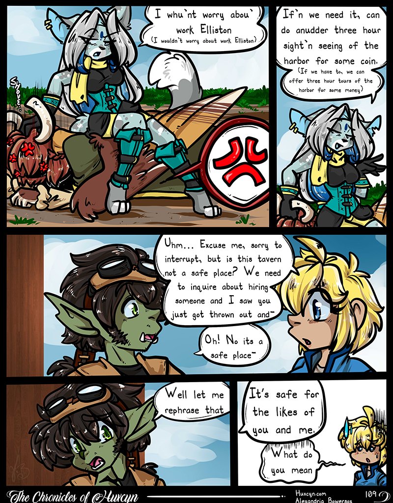 The Chronicles of Huxcyn - Episode 150, Page 1: TCoH - Chapter 6 Pg 09