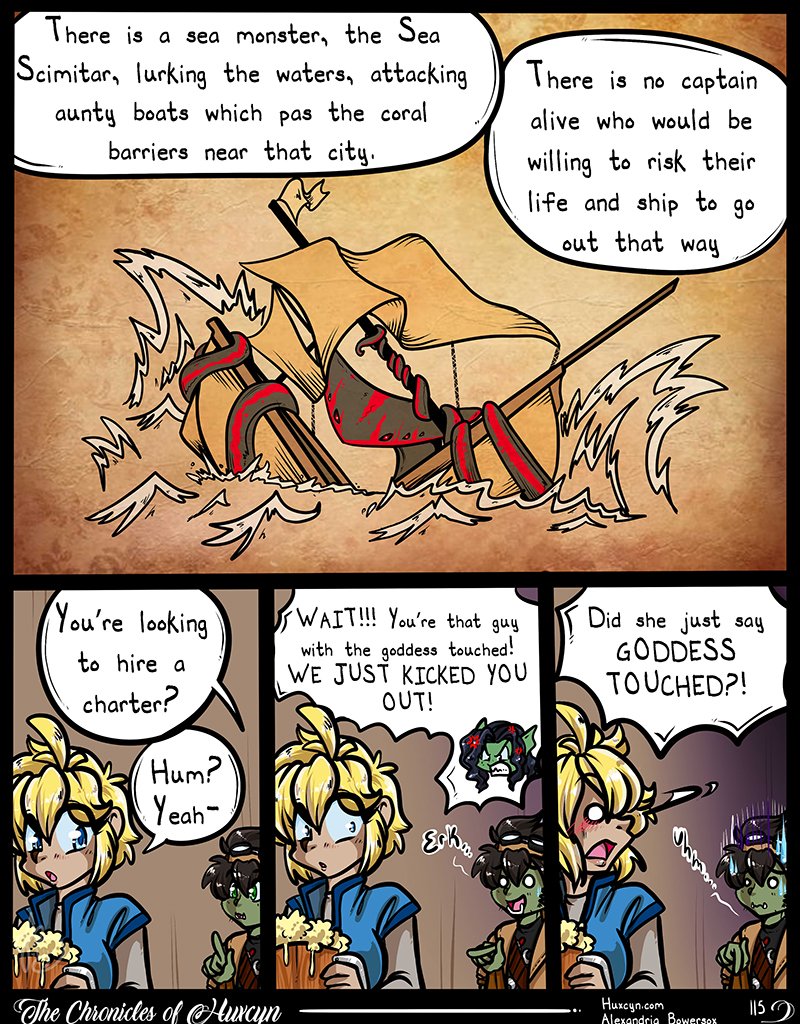 The Chronicles of Huxcyn - Episode 156, Page 1: TCoH - Chapter 6 Pg 15