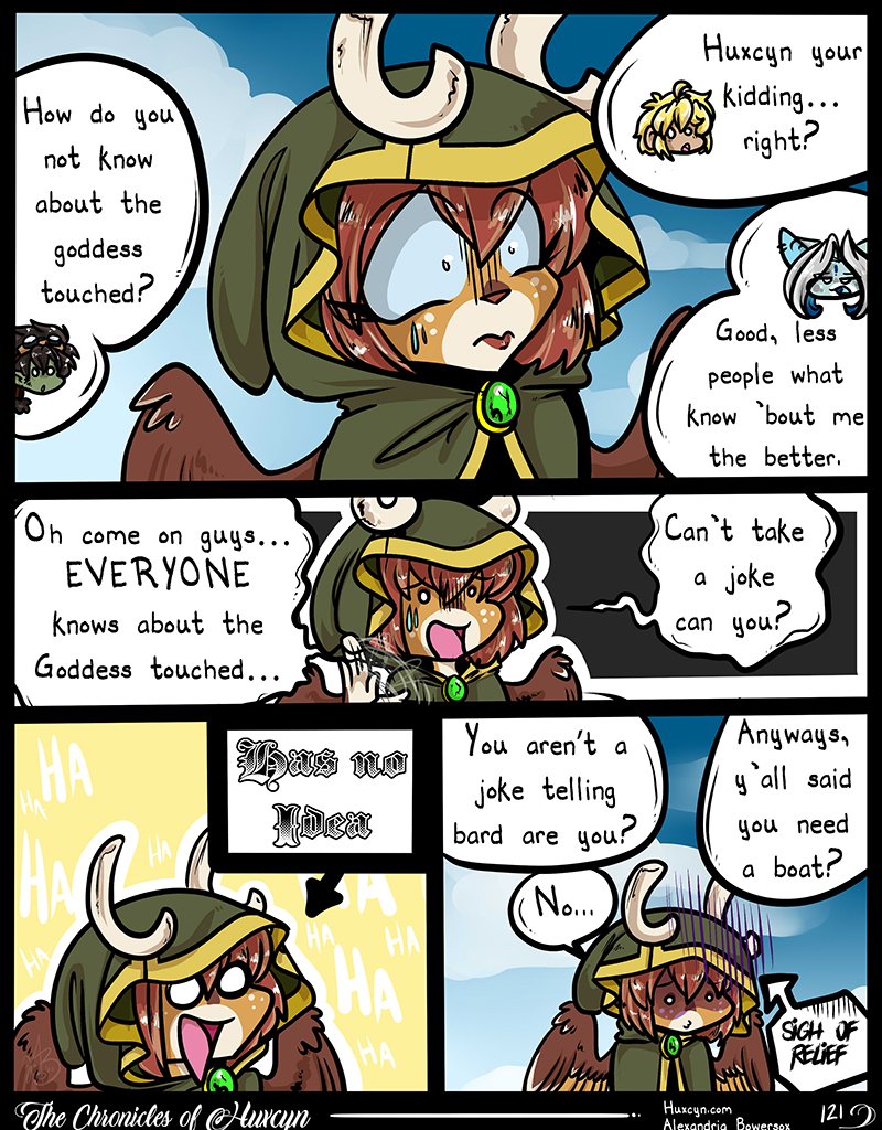 The Chronicles of Huxcyn - Episode 163, Page 1: TCoH - Chapter 7 Pg 01