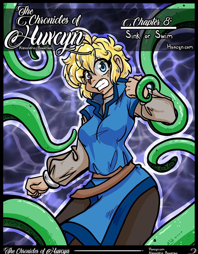 The Chronicles of Huxcyn - Episode 183, Page 1: TCoH - Chapter 8 Cover Page