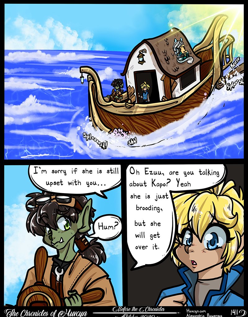 The Chronicles of Huxcyn - Episode 184, Page 1: TCoH - Chapter 8 Pg 01