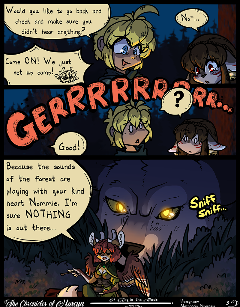 The Chronicles of Huxcyn - Episode 207, Page 1: TCoH Special No. 2 Pg 03