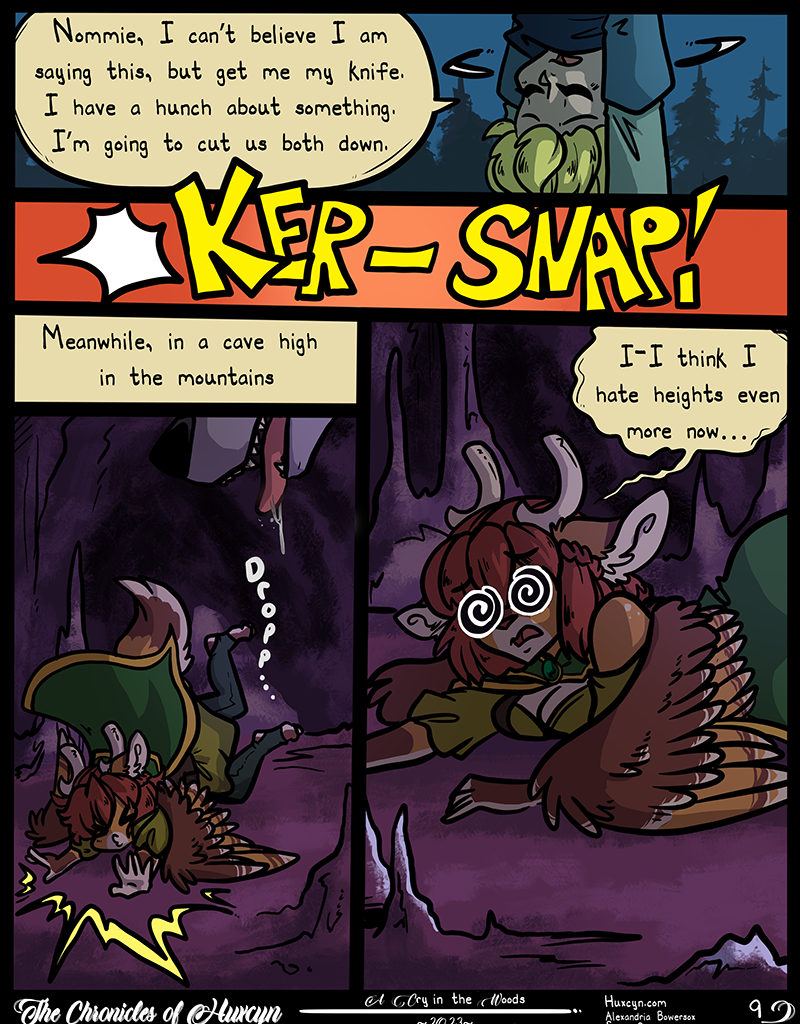 The Chronicles of Huxcyn - Episode 213, Page 1: TCoH Special No. 2 Pg 09