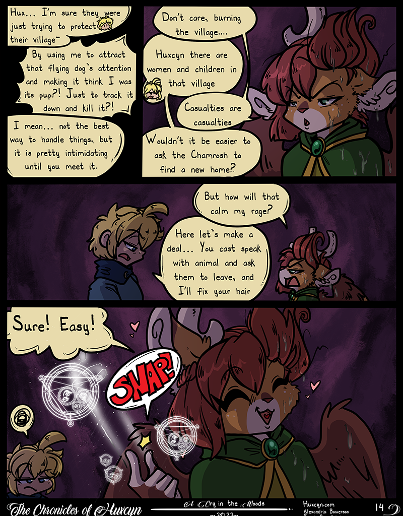 The Chronicles of Huxcyn - Episode 218, Page 1: TCoH Special No. 2 Pg 14