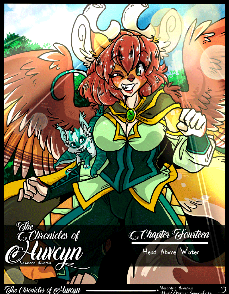 The Chronicles of Huxcyn - Episode 331, Page 1: TCoH Chapter 14 Cover Page