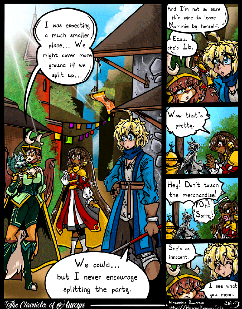 The Chronicles of Huxcyn - Episode 340, Page 1: TCoH Chapter 14 Pg 09