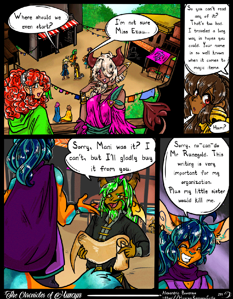 The Chronicles of Huxcyn - Episode 346, Page 1: TCoH Chapter 14 Pg 15