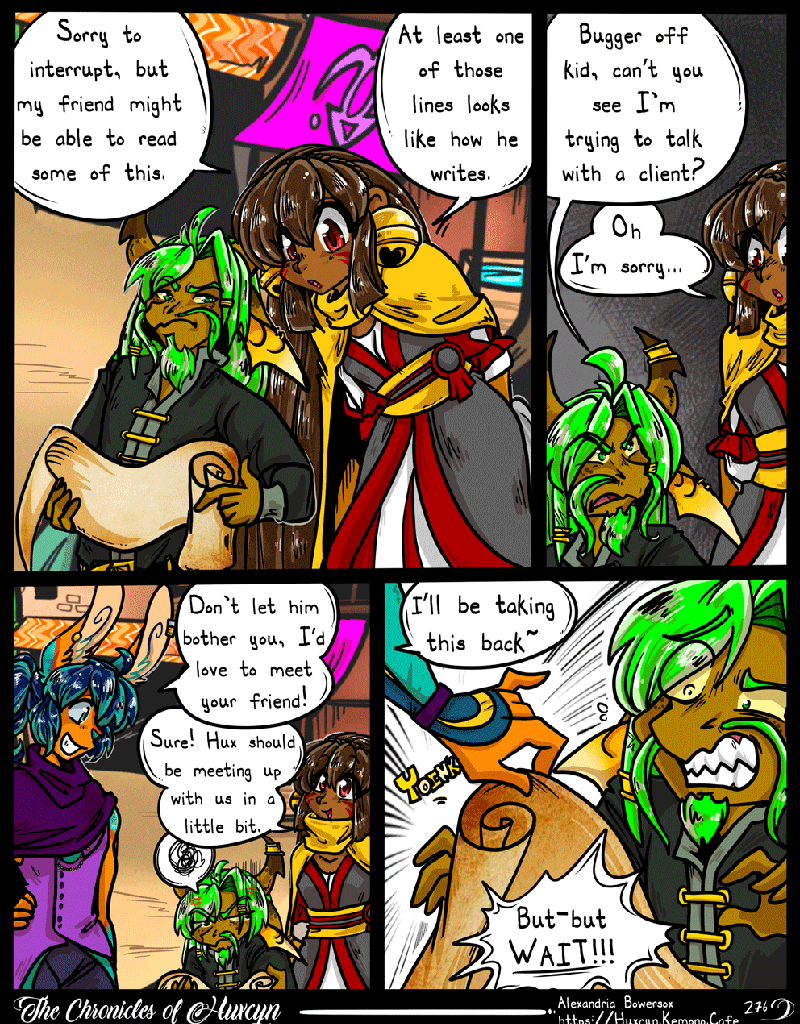 The Chronicles of Huxcyn - Episode 347, Page 1: TCoH Chapter 14 Pg 16
