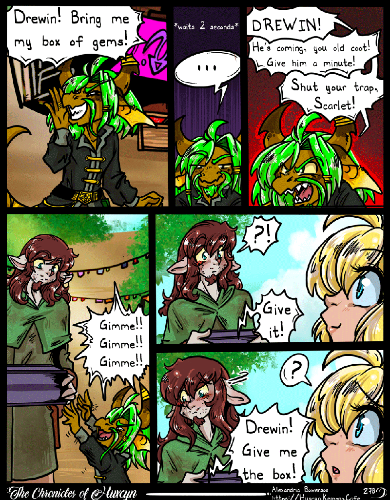 The Chronicles of Huxcyn - Episode 349, Page 1: TCoH Chapter 14 Pg 18