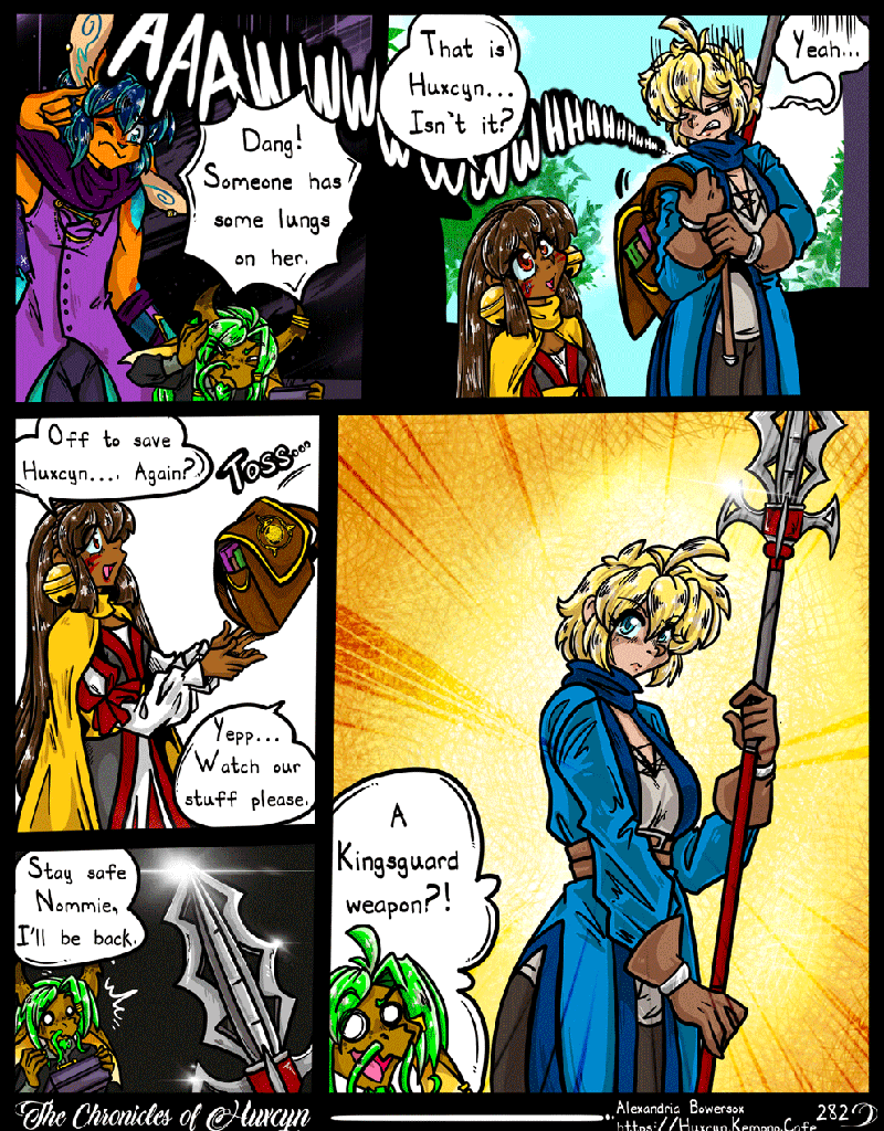 The Chronicles of Huxcyn - Episode 354, Page 1: TCoH Chapter 15 Pg 02