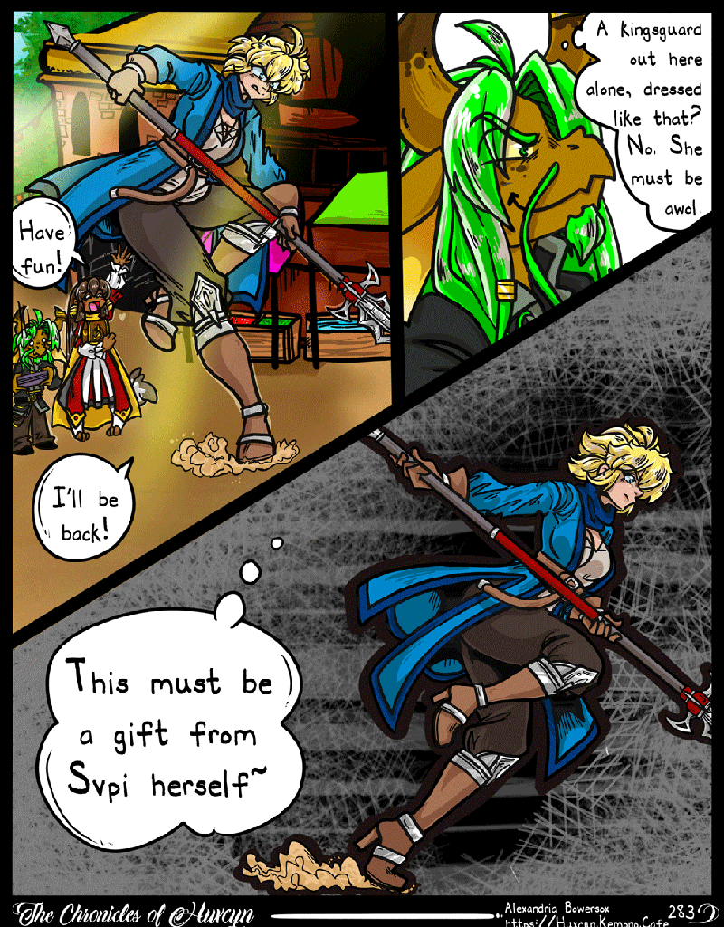 The Chronicles of Huxcyn - Episode 355, Page 1: TCoH Chapter 15 Pg 03