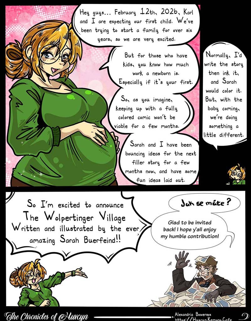 The Chronicles of Huxcyn - Episode 373, Page 1: TCoH Special Chapter Intro Page