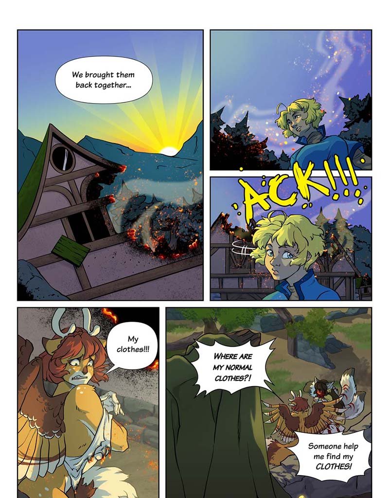 The Chronicles of Huxcyn - Episode 390, Page 1: TCoH Special Chapter Page 16