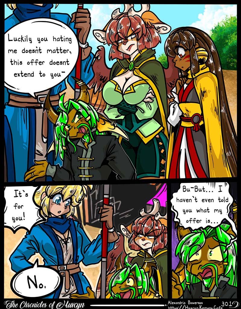 The Chronicles of Huxcyn - Episode 393, Page 1: TCoH Chapter 16 Pg 01