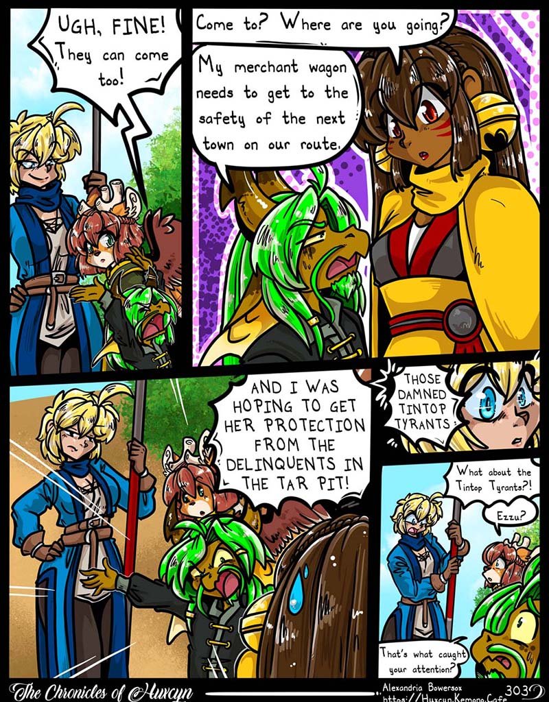 The Chronicles of Huxcyn - Episode 395, Page 1: TCoH Chapter 16 Pg 03