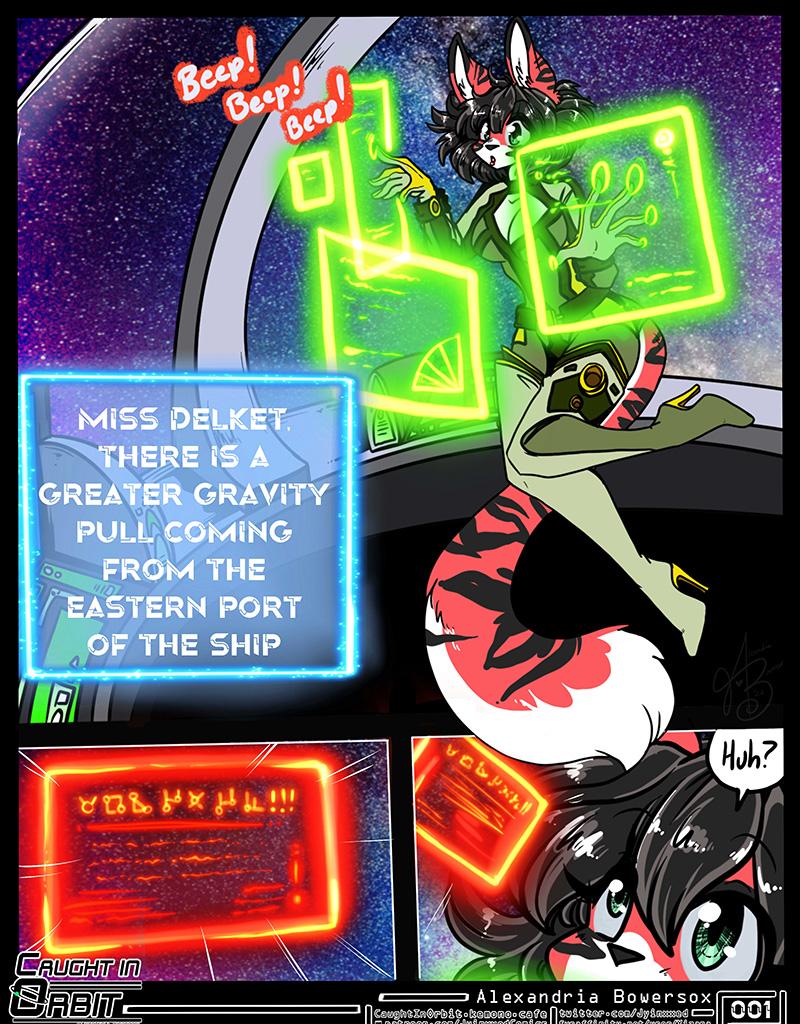 Caught in Orbit - Episode 3, Page 1: Caught in Orbit Chapter 1 Page 01