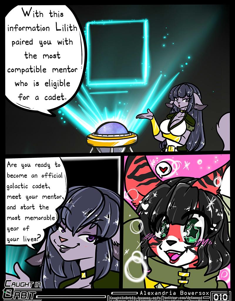 Caught in Orbit - Episode 12, Page 1: Caught in Orbit Chapter 1 Page 10