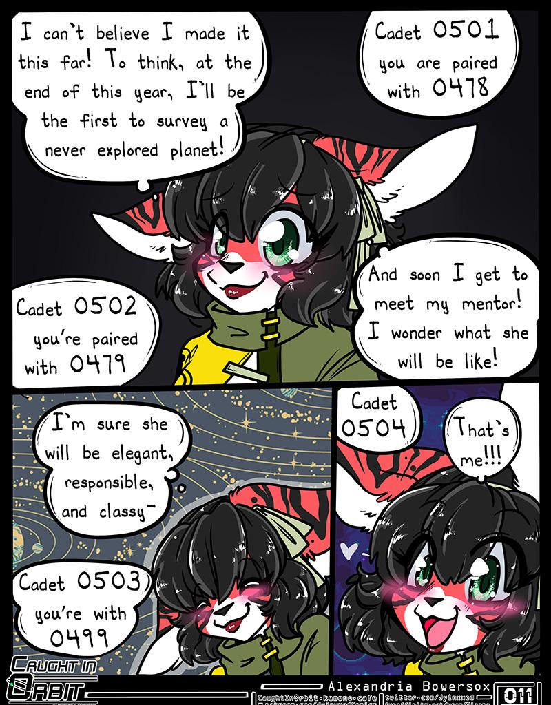 Caught in Orbit - Episode 13, Page 1: Caught in Orbit Chapter 1 Page 11